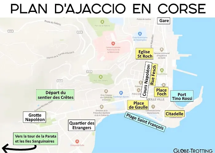 公寓 Terrasse Au Coeur D'ajaccio 阿雅克肖